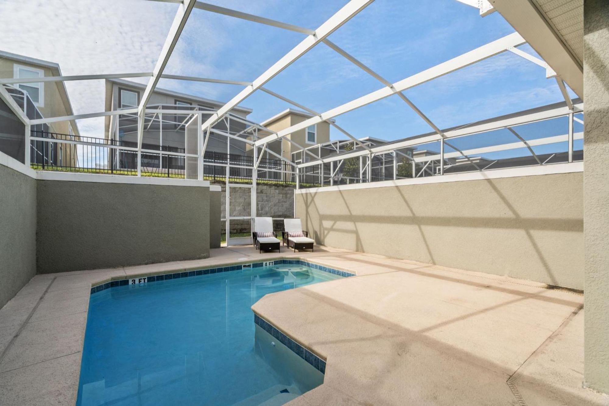 Amazing 4 Bed Home W Private Pool Close To Disney 1180King Kissimmee Ngoại thất bức ảnh