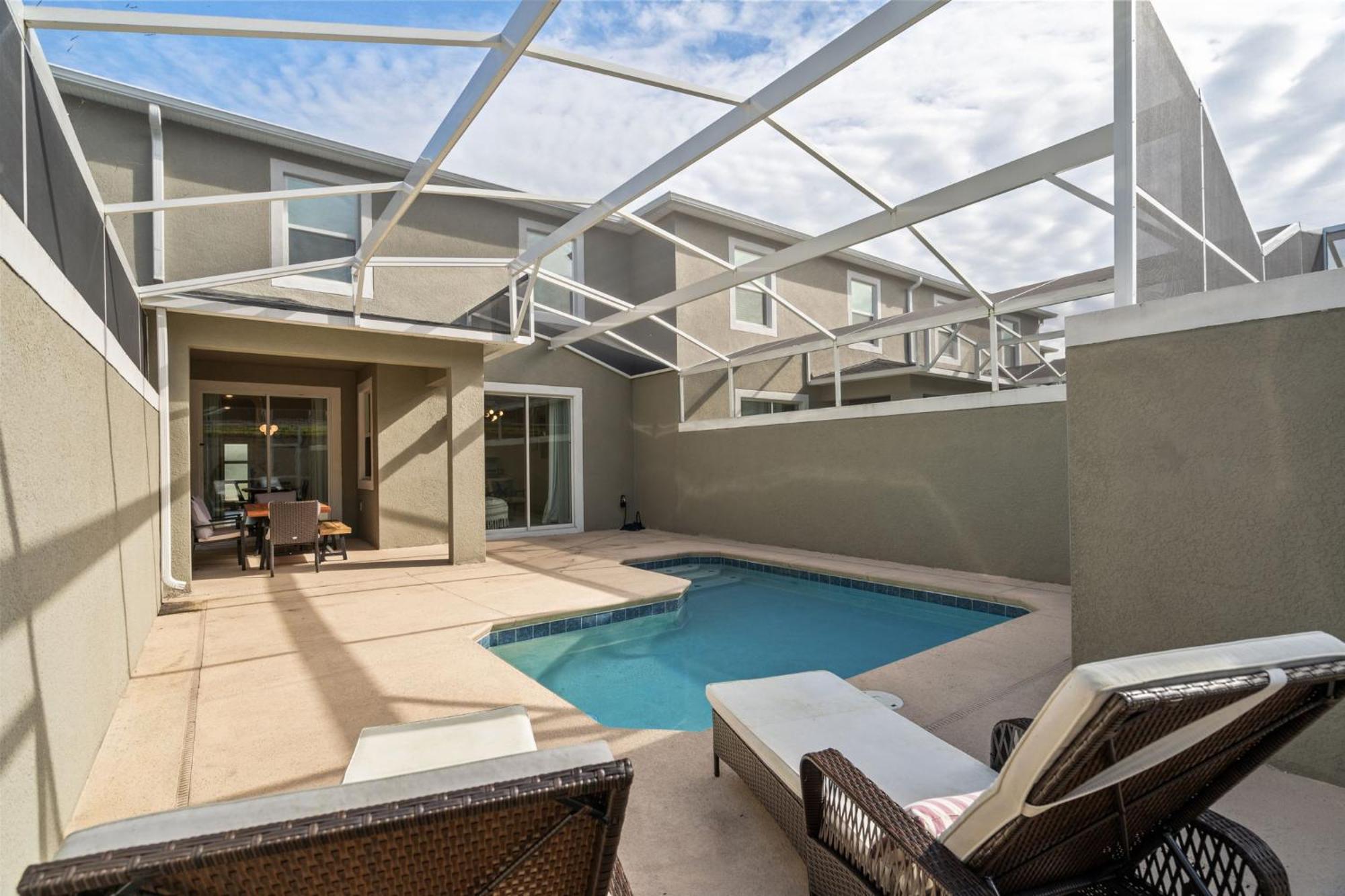 Amazing 4 Bed Home W Private Pool Close To Disney 1180King Kissimmee Ngoại thất bức ảnh